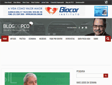 Tablet Screenshot of blogdopco.com.br